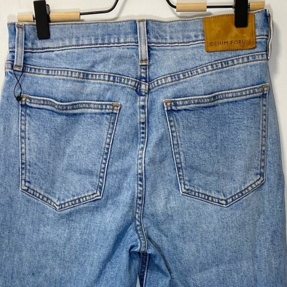 Aritzia Denim Forum The Arlo High Rise Straight Jeans Blue — Size 28, 26L - Picture 9 of 12